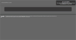 Desktop Screenshot of chaineffect.com