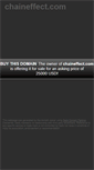 Mobile Screenshot of chaineffect.com